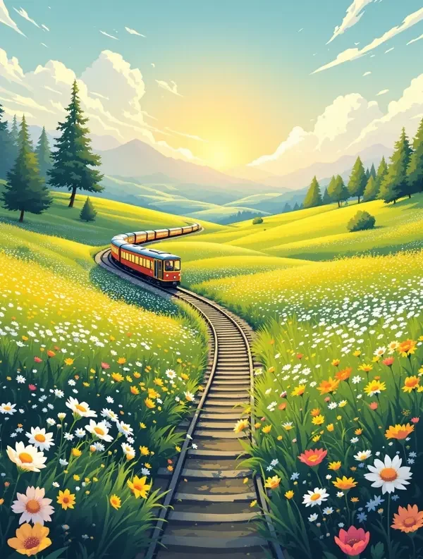 花海列车封面图