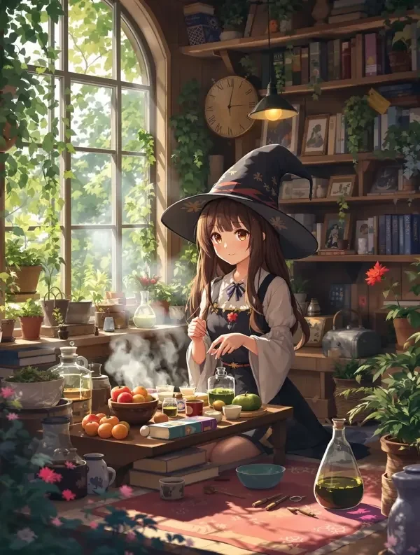 稻田里的魔法使封面图